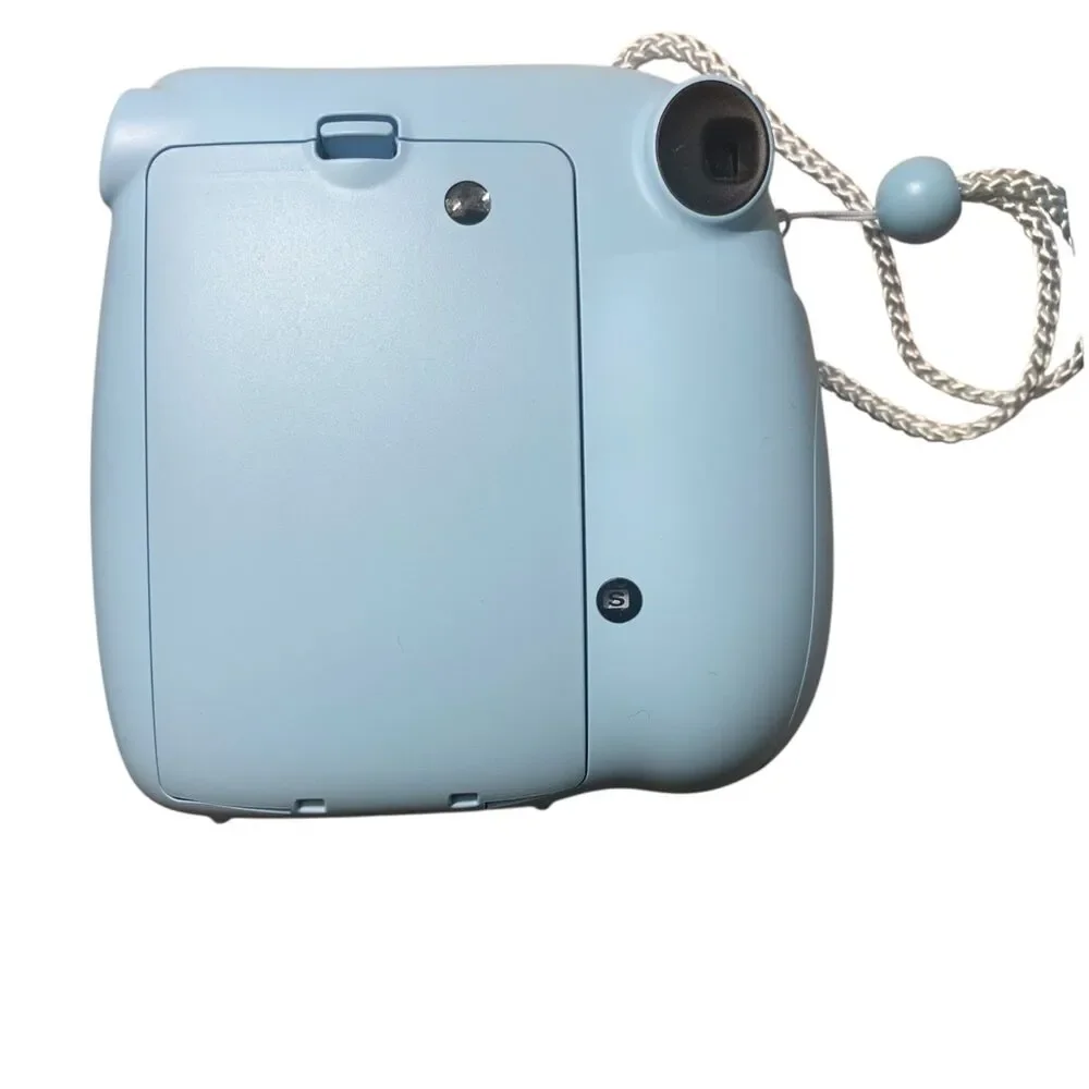 Fujifilm Instax Mini 7+ Instant Camera Case Picture Holder Case And Film Blue